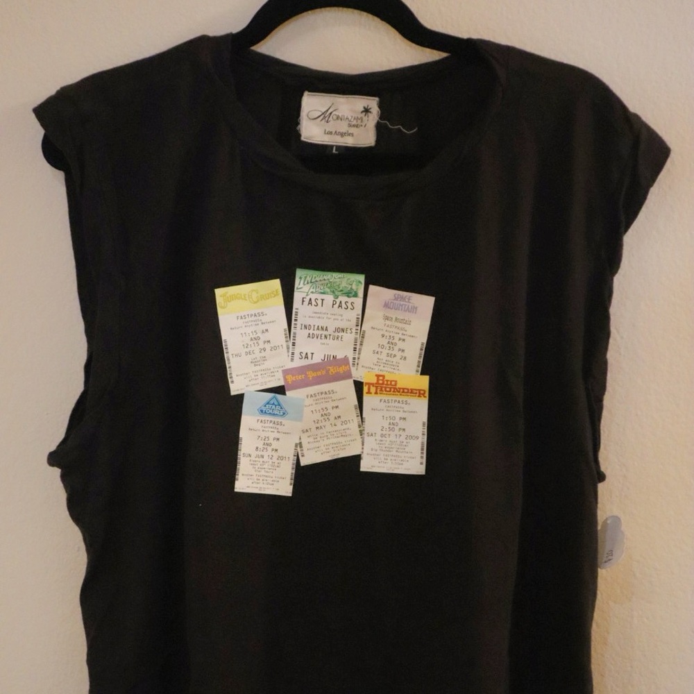 Disney handmade tank